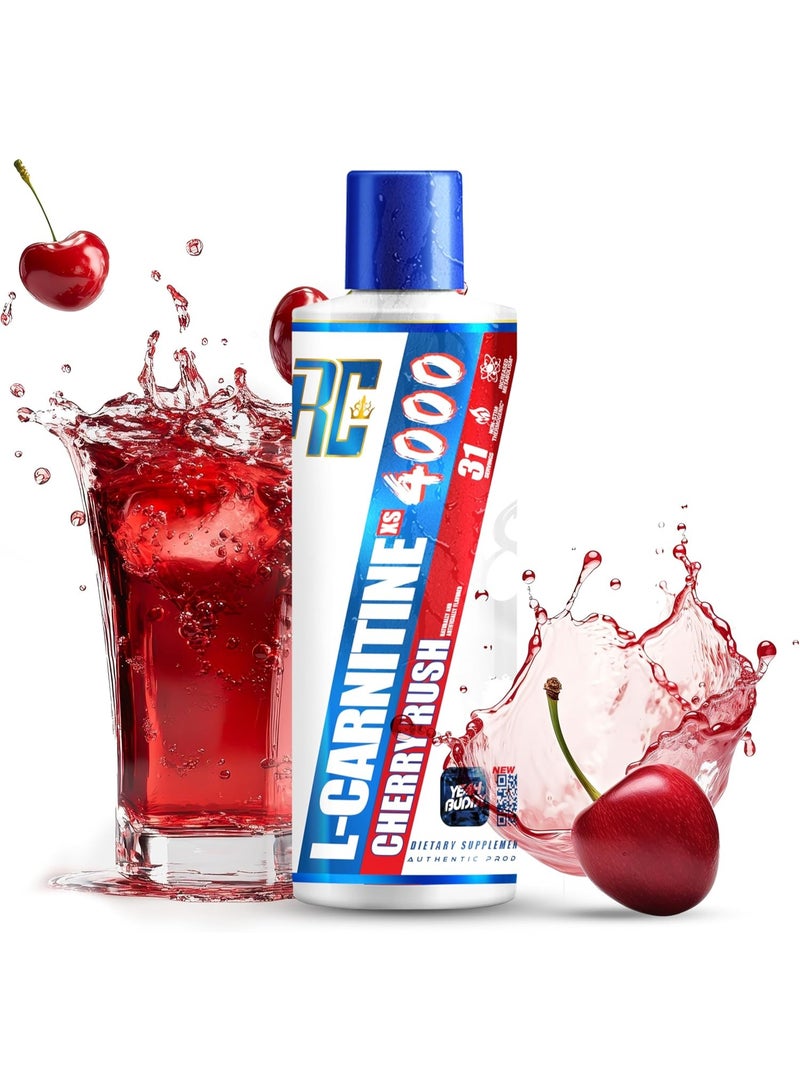 Ronnie Coleman L-Carnitine 4000 XS 465ml Cherry Rush - Image 1